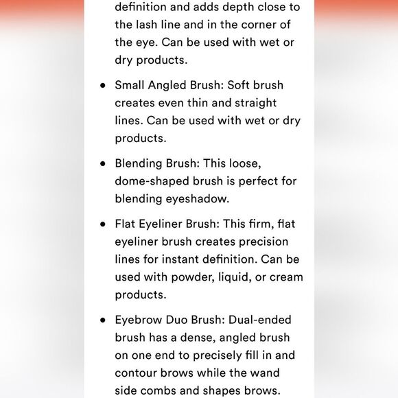 ELF Ultimate Eyes 5- PC Brush Collection - Picture 6 of 7